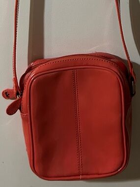 Baekgaard Women’s Red Crossbody Strap - Adjustable Leather Replacement